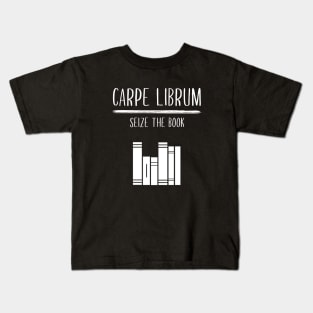 Carpe Librum Literary Kids T-Shirt